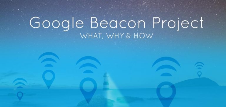 Header says "Google Beacon project"