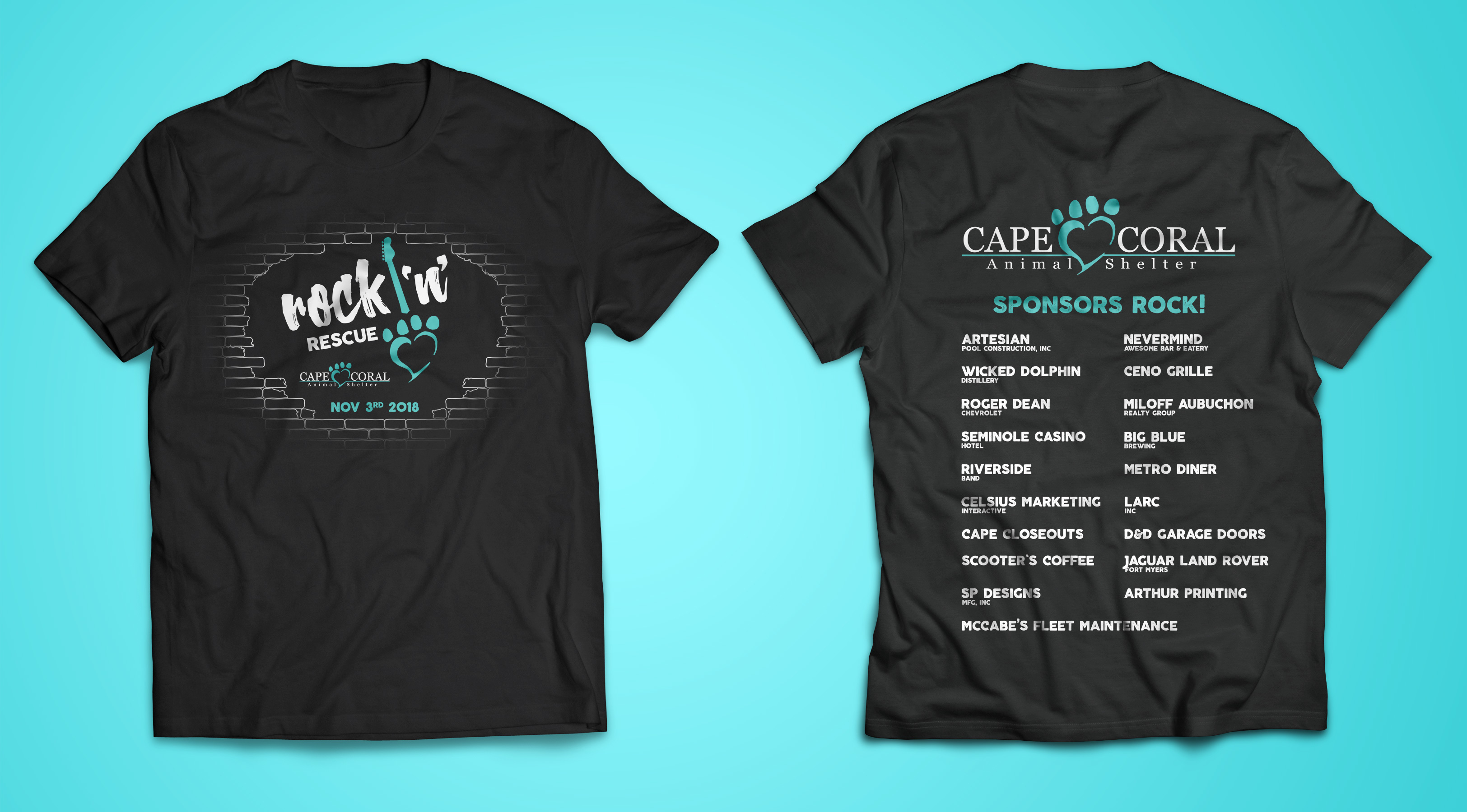 Download T-Shirt-MockUp-RNR-Both-Sides - Celsius Marketing | Interactive