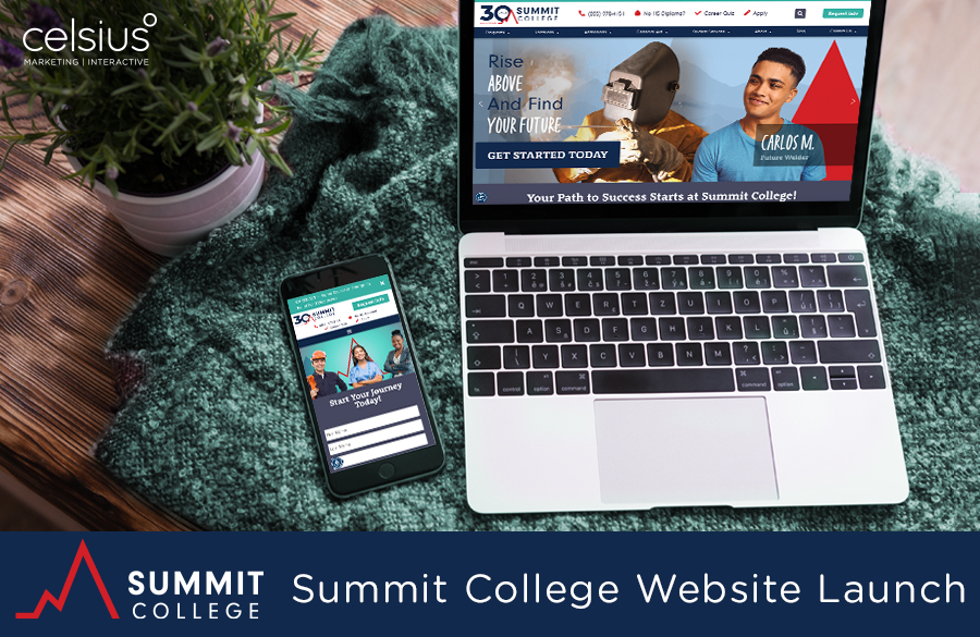 Summit College Website Launch