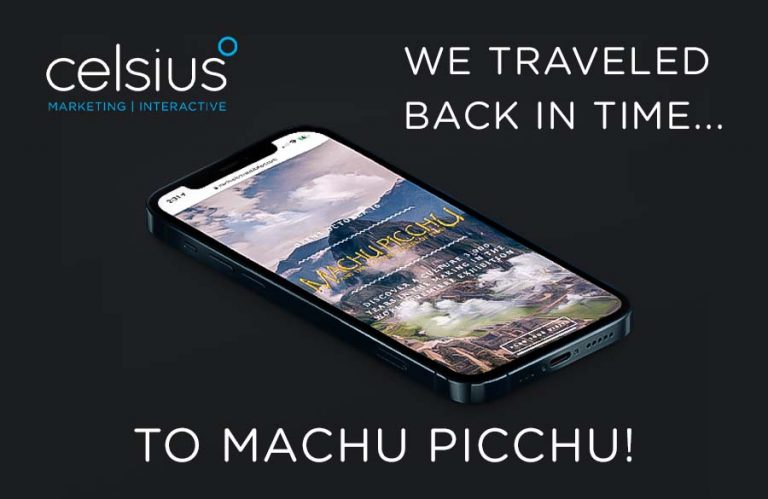 we traveled back in time... to machu picchu