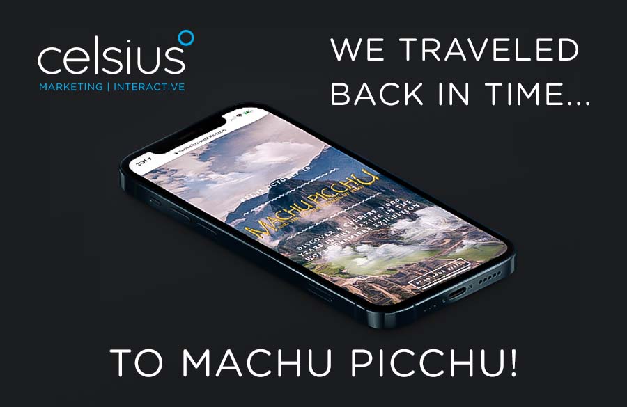 we traveled back in time... to machu picchu
