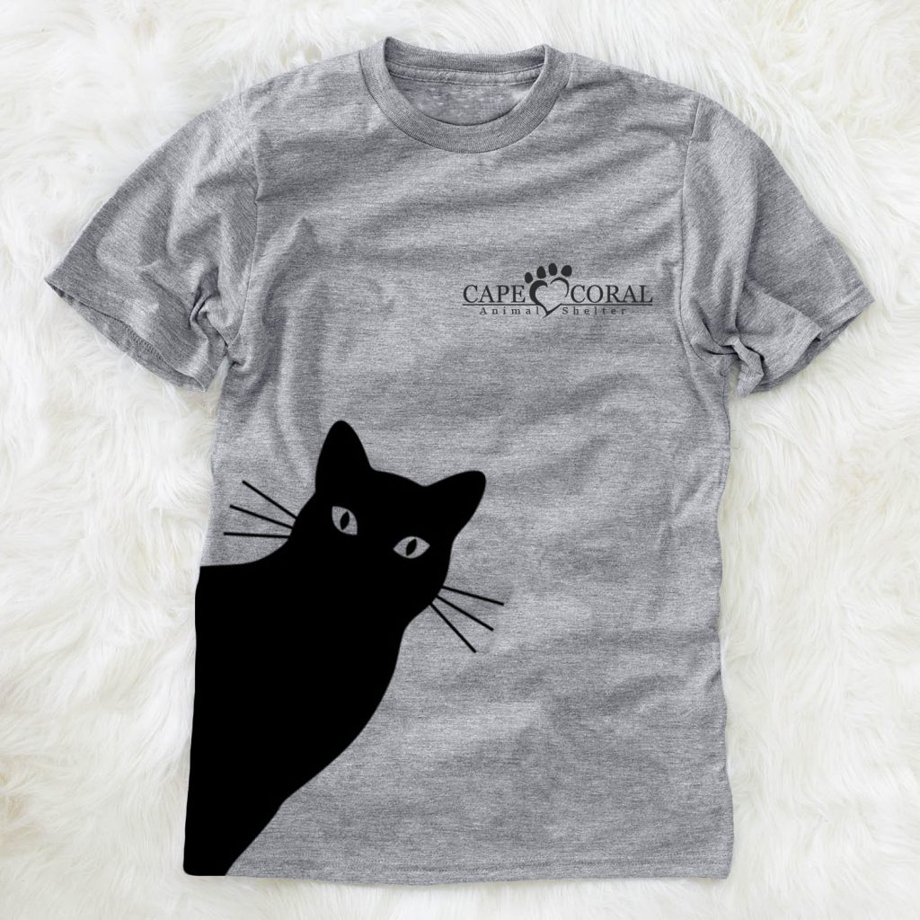 Cape Coral Animal Shelter cat t-shirt