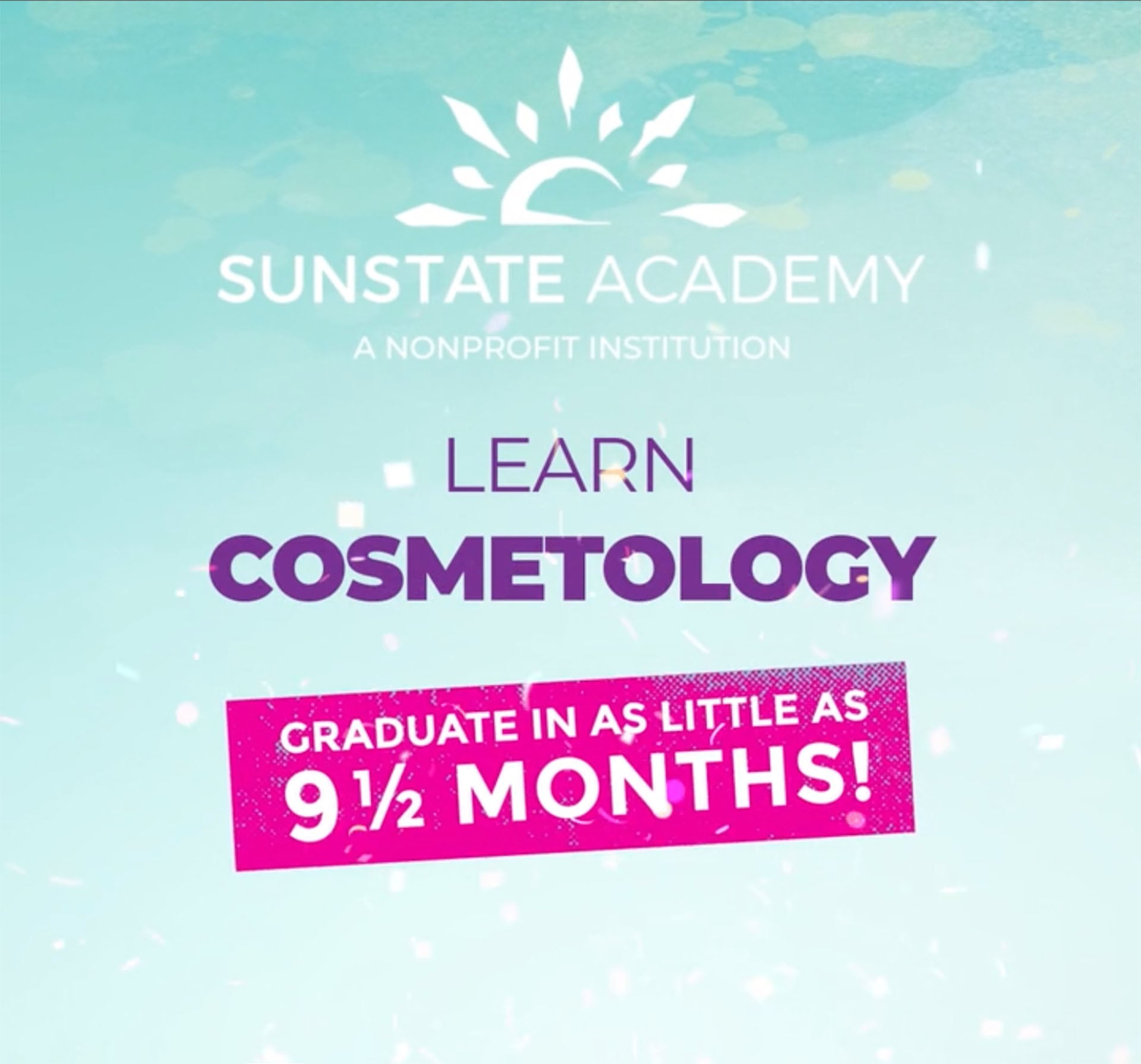 Sunstate Academy Cosmetology Instagram animation