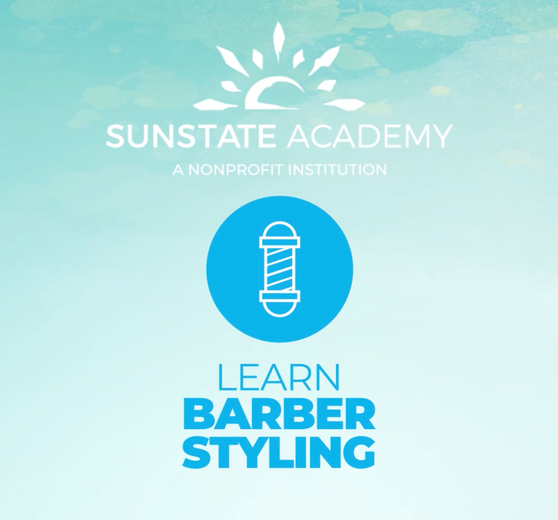 Sunstate Academy Barber Styling Instagram animation
