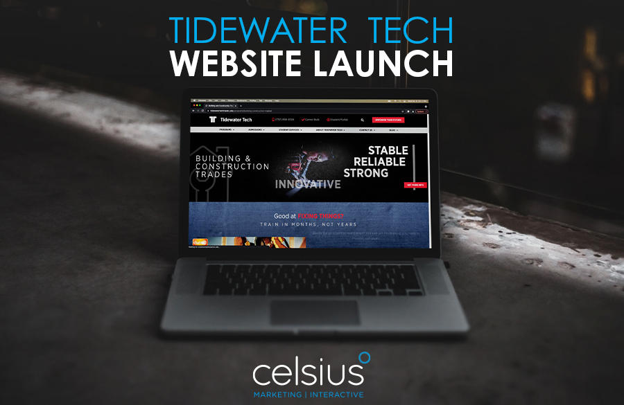 tidewater tech website launch