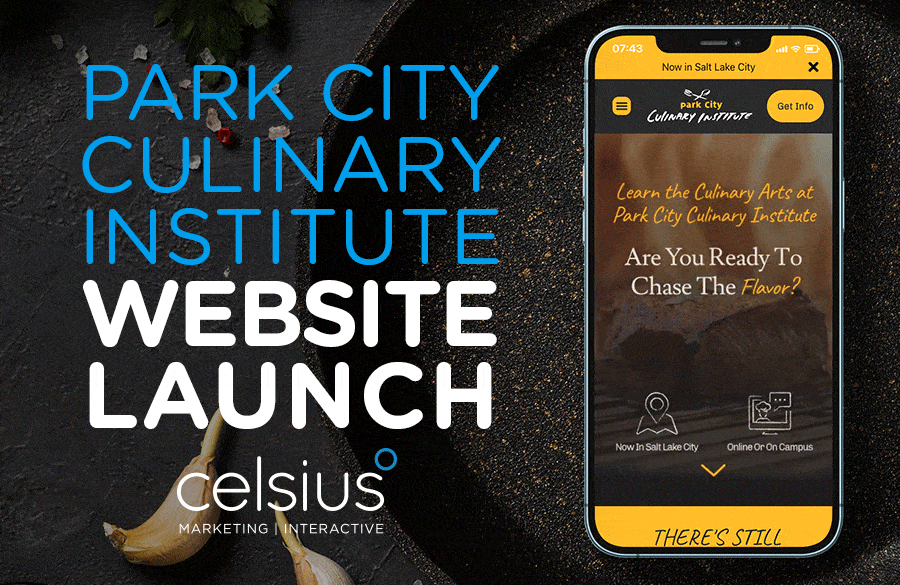 park city culinary institute website launch