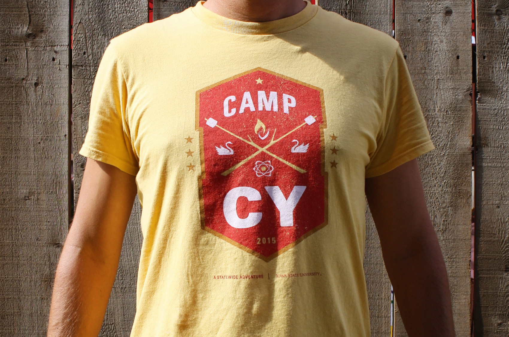 Camp CY T shirt design