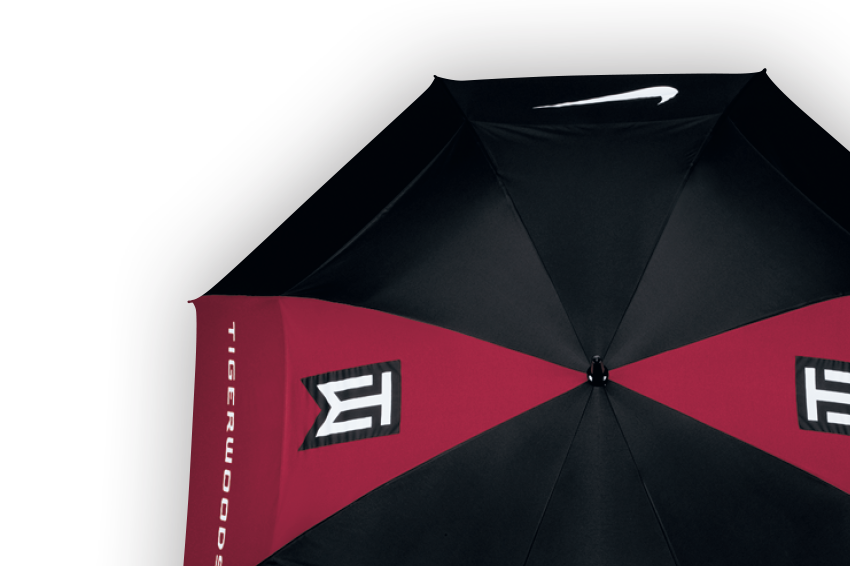 Tiger Woods Nike Golf umbrella design