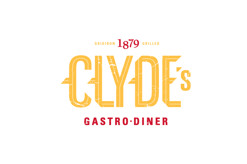 Clyde's Gridiron Grilled Gastro Diner logo, established in 1879