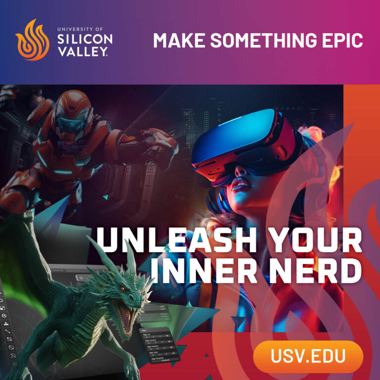 USV general brand ad 1: Make something epic. Unleash your inner nerd!