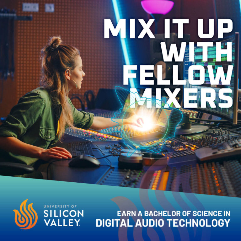 USV Digital Audio Technology ad 3: Mix it up with fellow mixers.